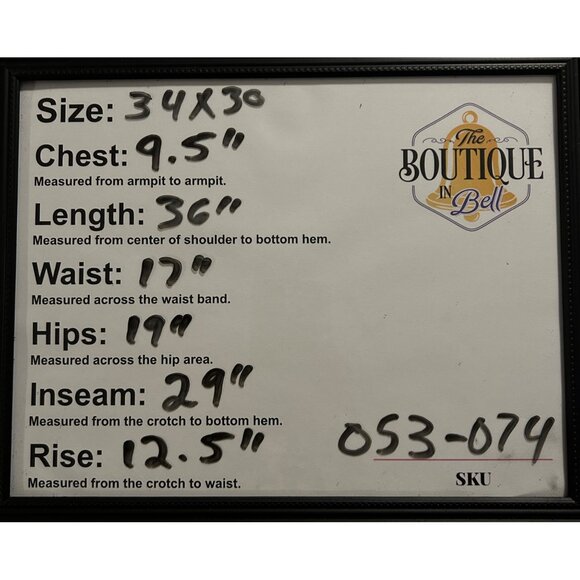 Liberty Overalls Mens 34x30 Blue Denim Jean Overalls Adjustable Straps Pockets - Picture 13 of 14